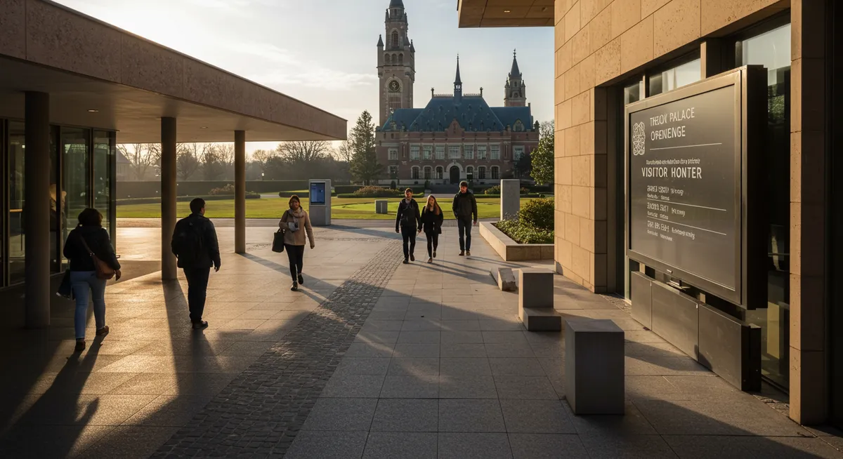 Peace Palace Visitor Center Opening Hours in Den Haag