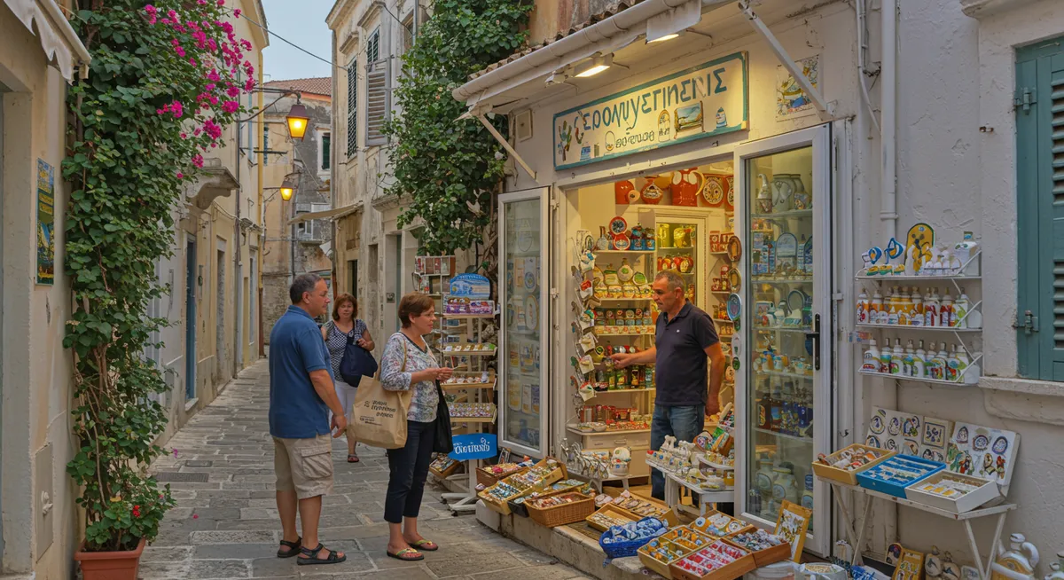 Where to Find Authentic Souvenirs in Corfu Town, Greece