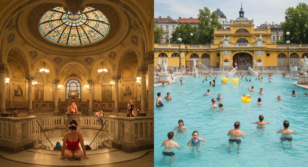 gellért bath vs szechenyi bath cultural differences budapest - budapest culture guide